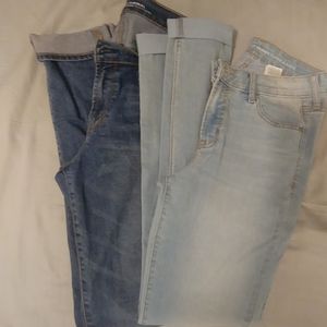 2-pr. Old Navy jeans, Talls, Size 4